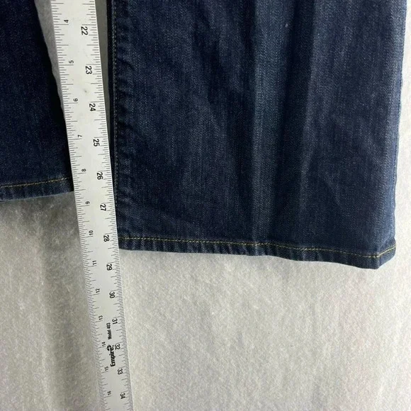 Talbots Jeans Women's Sz 30 Blue Signature Boot Mid-Rise Stretch Denim - Picture 5 of 13